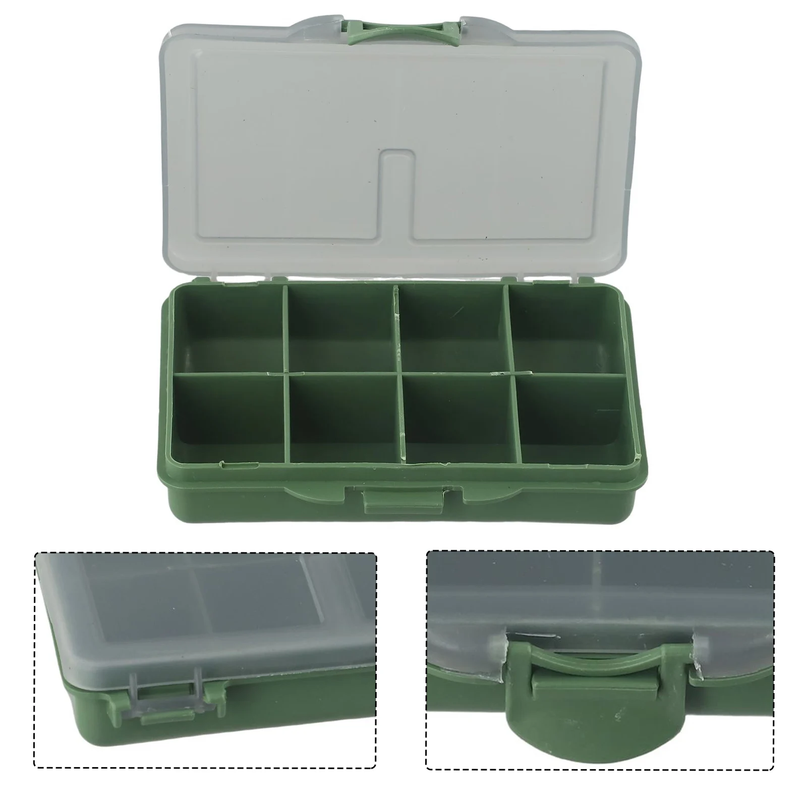 1-8 Compartments Storage Box C - Fishing Equipment Organizer ulasan dan harga