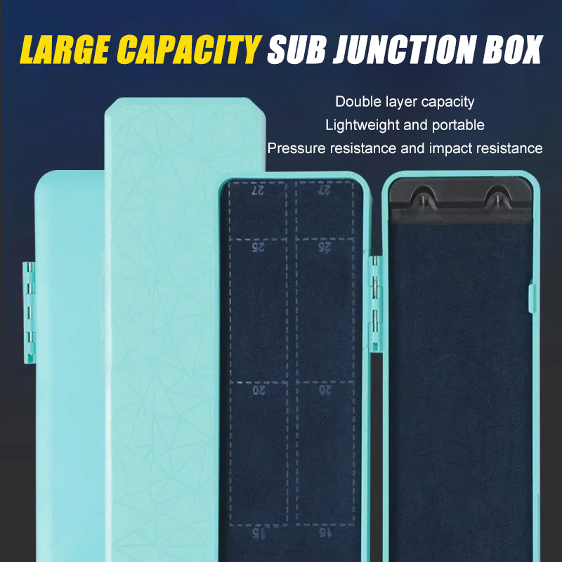 Mini Cable Box Simple Fishing  - Fishing Equipment Organizer ulasan dan harga