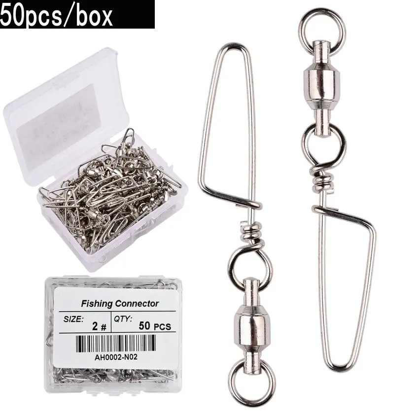 50pcs Fishing Ball Bearing Swi - Fishing Equipment Organizer ulasan dan harga