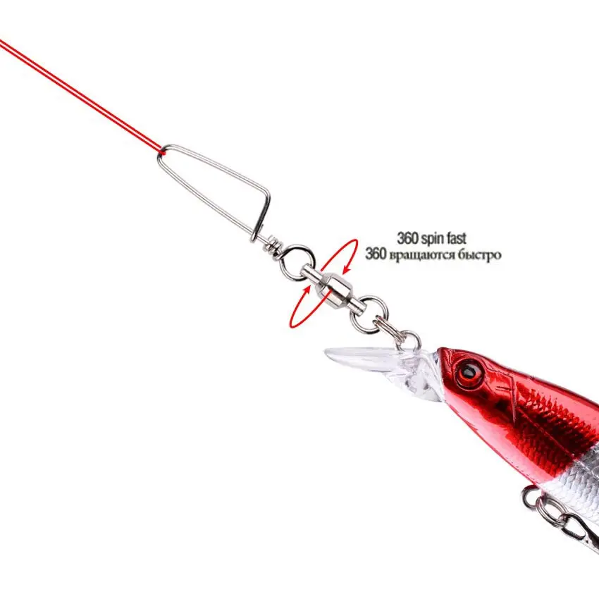 50pcs Fishing Ball Bearing Swi - Fishing Equipment Organizer ulasan dan harga